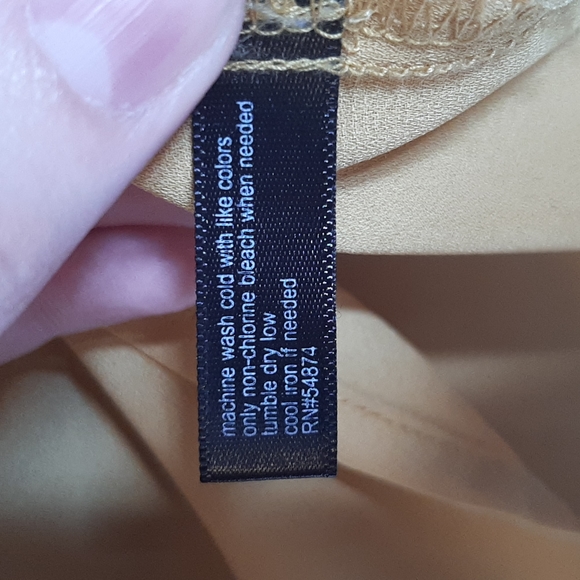 Mustard Shell Top - Picture 4 of 5